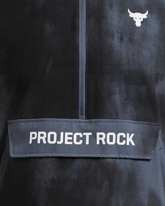 Men's Project Rock Warm Up Jacket in Gray image number 4