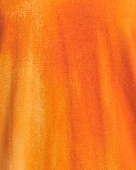 Men's Project Rock Sun Wash Graphic Short Sleeve in Orange image number 3