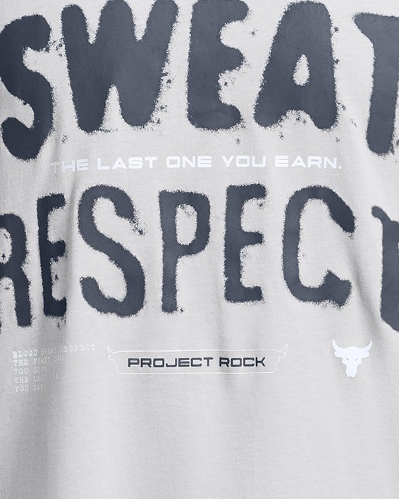 เสื้อแขนสั้น Project Rock BSR Graphic สำหรับผู้ชาย in Gray image number 2