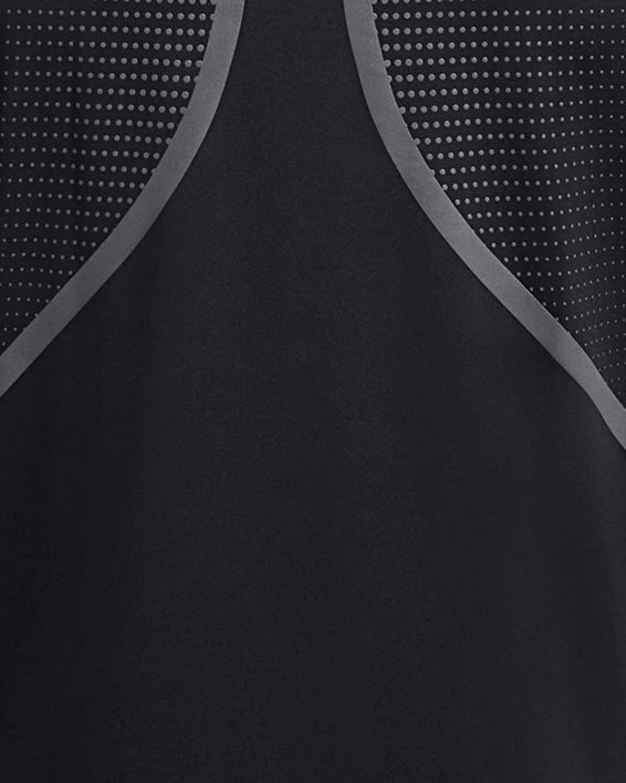 Men's HeatGear® Fitted Graphic Short Sleeve, Black, pdpMainDesktop image number 3
