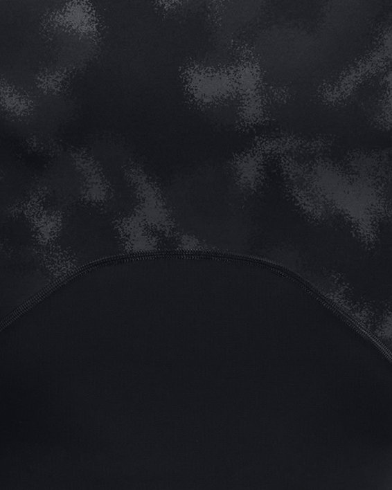 Men's HeatGear® Printed Short Sleeve, Black, pdpMainDesktop image number 5