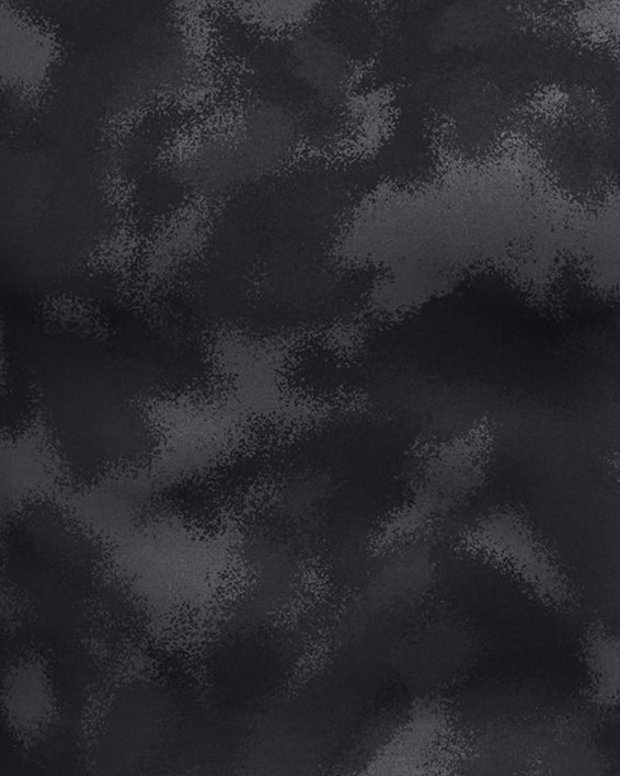 Men's HeatGear® Printed Short Sleeve, Black, pdpMainDesktop image number 4