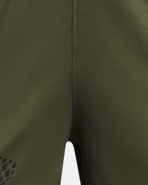 Boys' UA Tech™ Logo Shorts, Green, pdpMainDesktop image number 0
