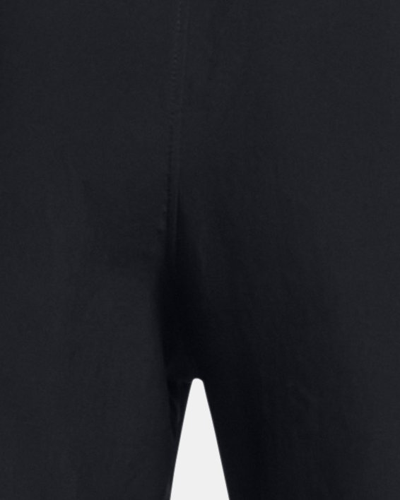 กางเกงขาสั้น UA Woven Wordmark สำหรับเด็กผู้ชาย in Black image number 1