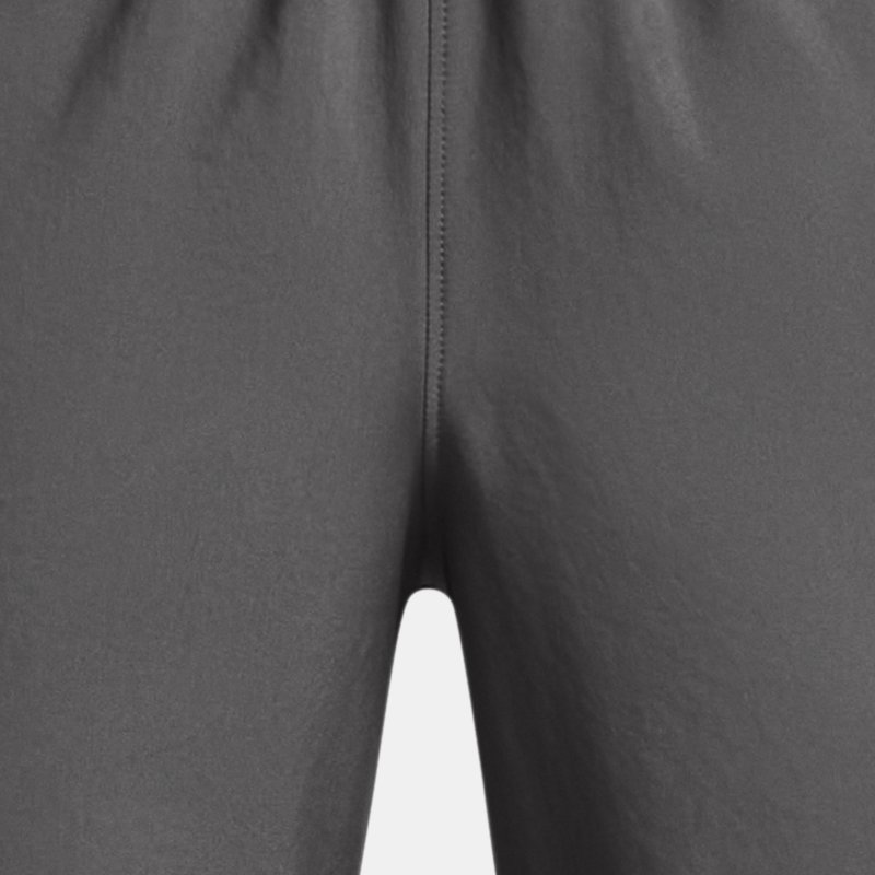 Boys' Under Armour Tech™ Woven Wordmark Shorts Castlerock / White YXS (122 - 127 cm)