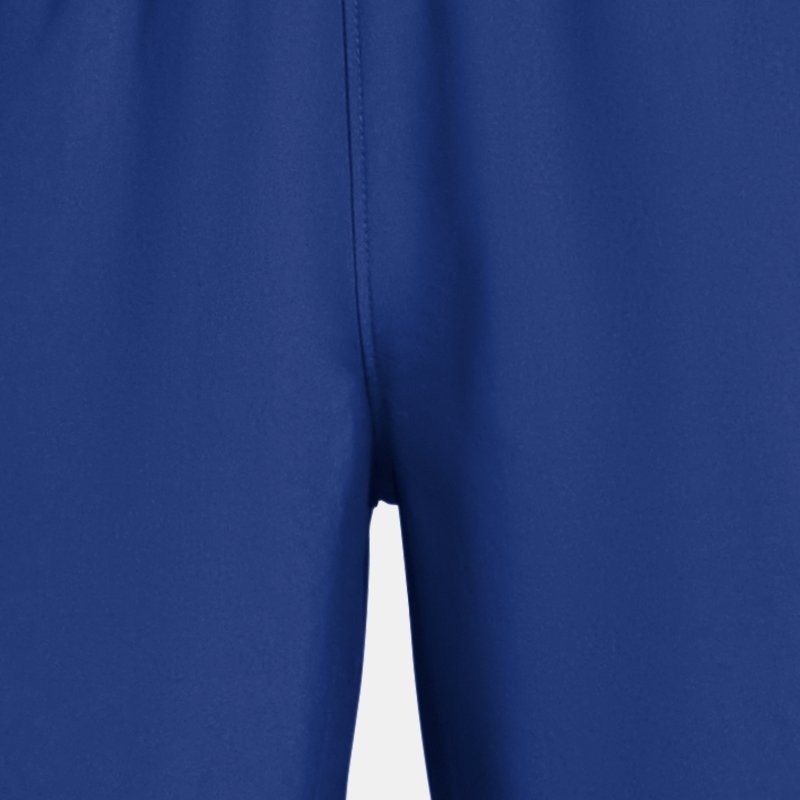 Boys'  Under Armour  Tech™ Woven Wordmark Shorts Tech Blue / White YLG (59 - 63 in)