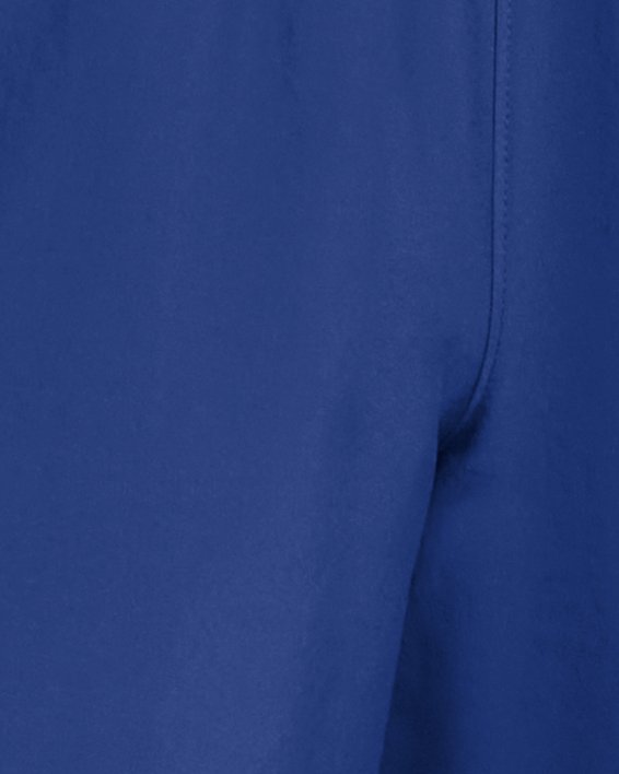 Boys' UA Tech™ Woven Wordmark Shorts, Blue, pdpMainDesktop image number 2