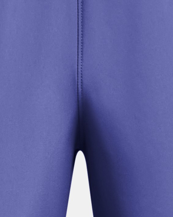 Boys' UA Tech™ Woven Wordmark Shorts in Purple image number 0