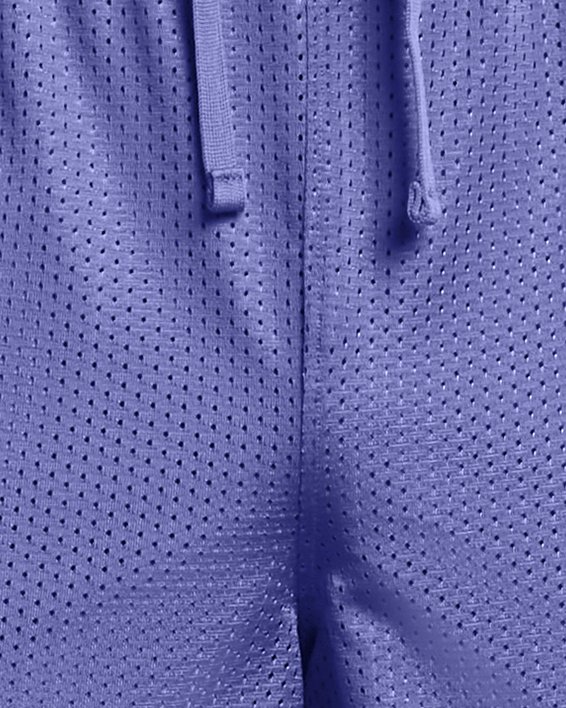 UA Icon Mesh Shorts in Purple image number 4