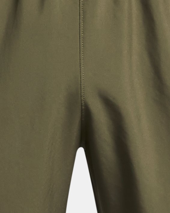 Pantalón corto UA Woven Wordmark para hombre, Green, pdpMainDesktop image number 4