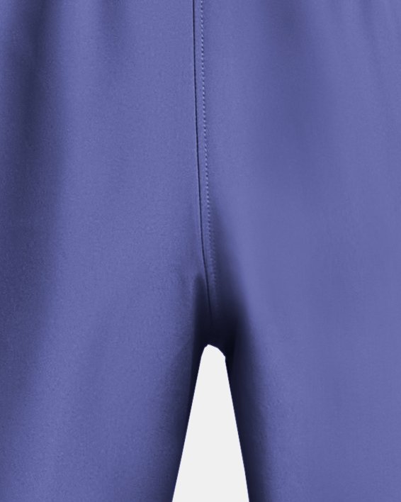 Pantalón corto UA Woven Wordmark para hombre, Purple, pdpMainDesktop image number 4