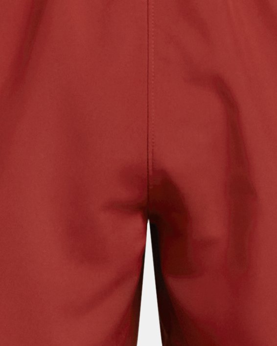 Men's UA Tech™ Woven Wordmark Shorts, Orange, pdpMainDesktop image number 4