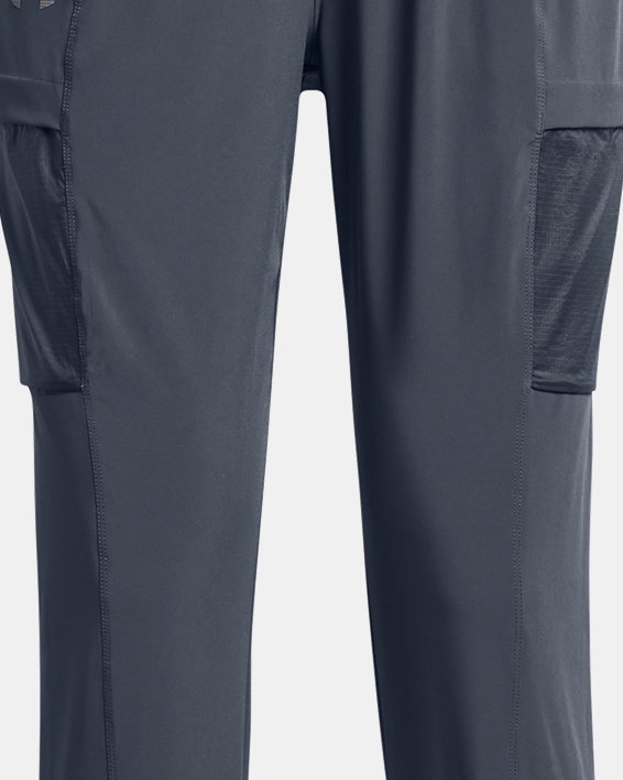 Women's UA Launch Trail Pants, Gray, pdpMainDesktop image number 6