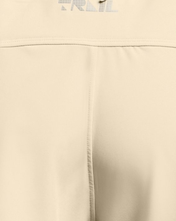 Women's UA Launch Trail Shorts in Brown image number 6