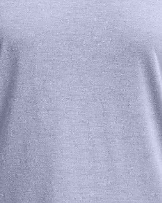 Camiseta de manga corta UA Launch Trail para mujer, Purple, pdpMainDesktop image number 3