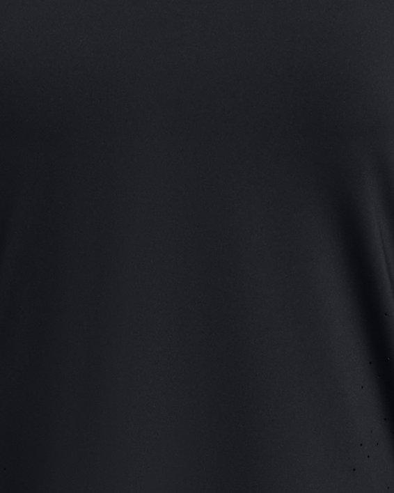 Women's UA Launch Elite Short Sleeve in Black image number 3