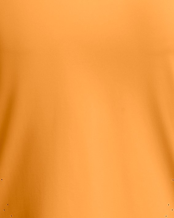 Haut à manches courtes UA Launch Elite pour femme, Orange, pdpMainDesktop image number 3