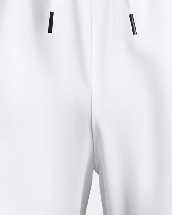 Men's UA Zone Woven Shorts, White, pdpMainDesktop image number 4