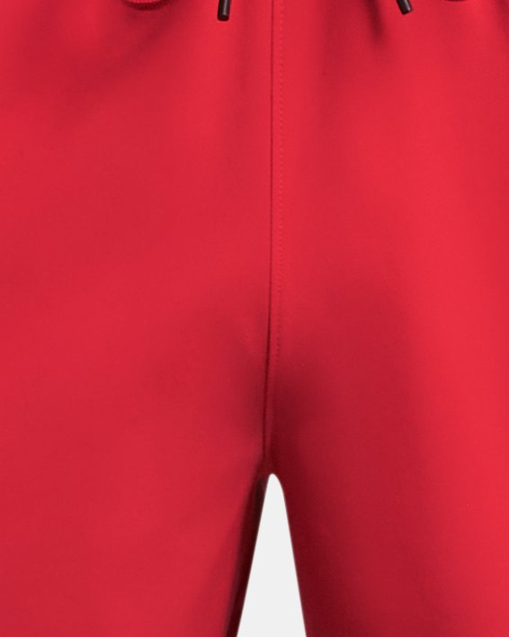 Men's UA Zone Woven Shorts, Red, pdpMainDesktop image number 4