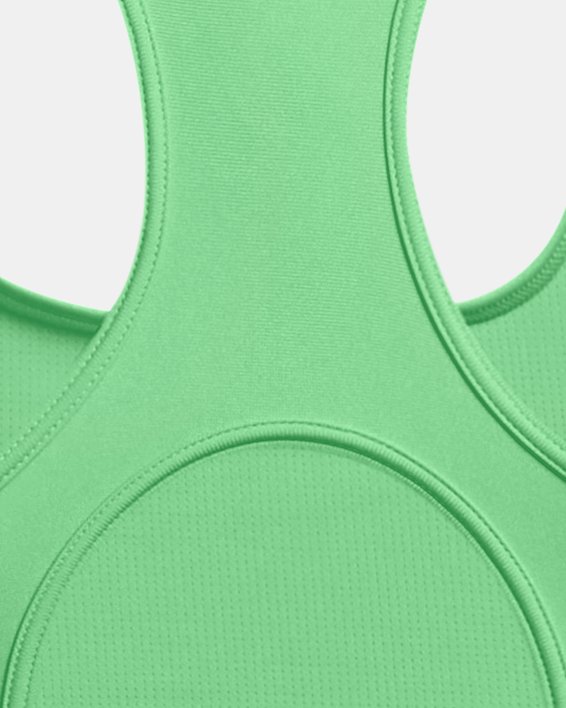Sujetador deportivo HeatGear® Armour Mid Branded para mujer, Green, pdpMainDesktop image number 10
