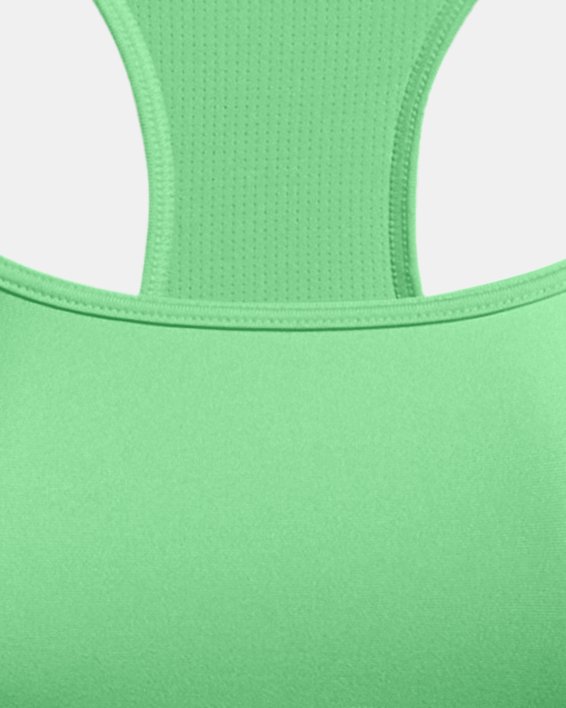 Sujetador deportivo HeatGear® Armour Mid Branded para mujer, Green, pdpMainDesktop image number 9