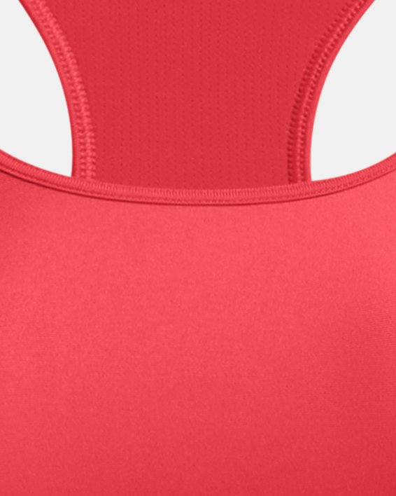 Reggiseno sportivo HeatGear® Armour Mid Branded da donna, Red, pdpMainDesktop image number 9