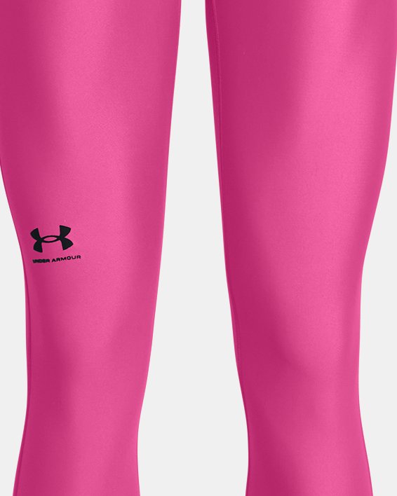 Women's HeatGear® Leggings, Pink, pdpMainDesktop image number 4