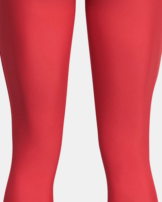Women's HeatGear® Leggings, Red, pdpMainDesktop image number 5
