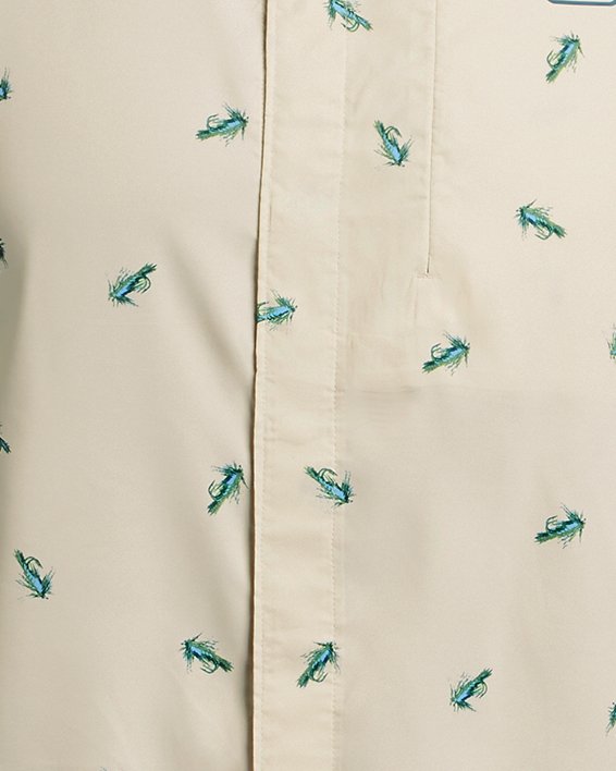 Men's UA Fish Pro Hybrid Printed Short Sleeve