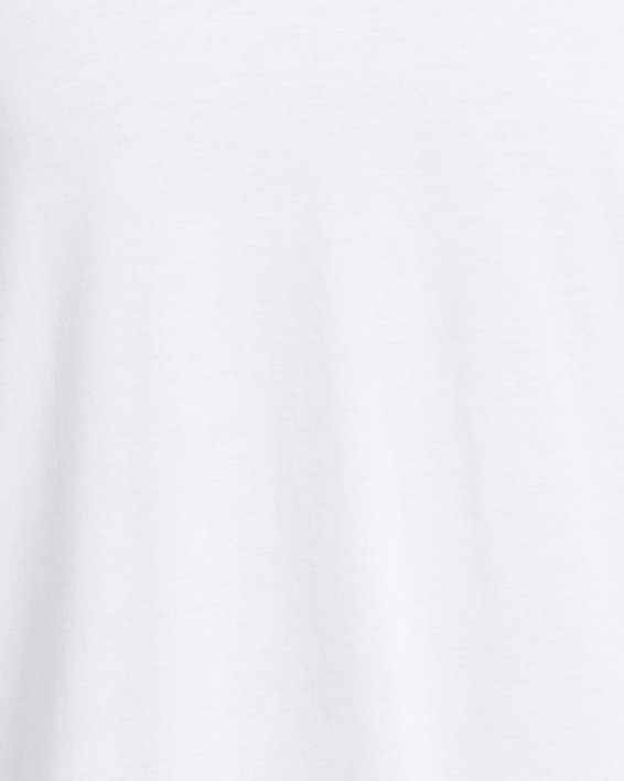 男士UA Photoreal Overlay短袖T恤 in White image number 3
