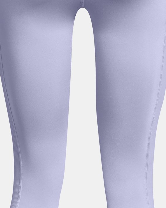 UA Meridian Crossover Knöchellange Leggings für Damen, Purple, pdpMainDesktop image number 5