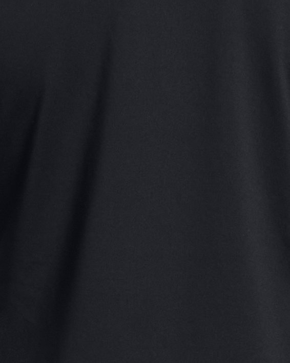 UA Playoff Kurzarm-Poloshirt für Damen, Black, pdpMainDesktop image number 3