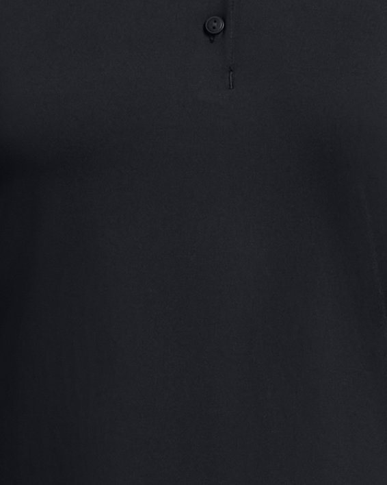 Women's UA Playoff Short Sleeve Polo, Black, pdpMainDesktop image number 2