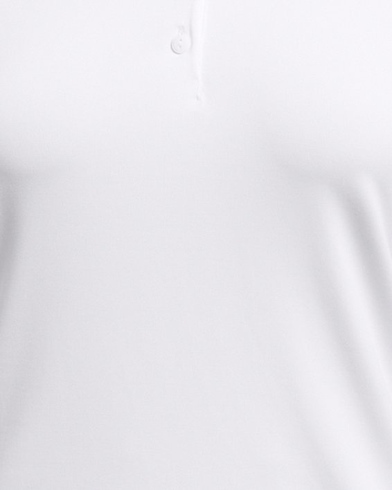 UA Playoff Kurzarm-Poloshirt für Damen, White, pdpMainDesktop image number 2