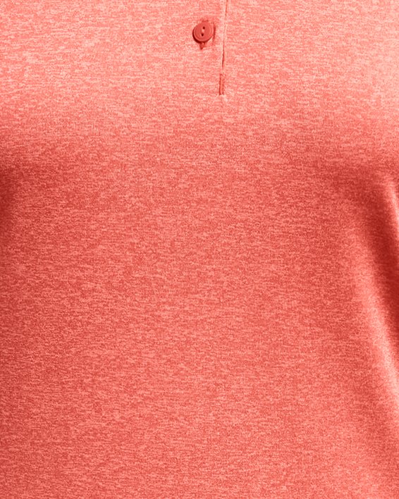 Women's UA Playoff Short Sleeve Polo, Red, pdpMainDesktop image number 2