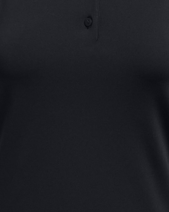UA Playoff Ärmelloses Poloshirt für Damen, Black, pdpMainDesktop image number 2
