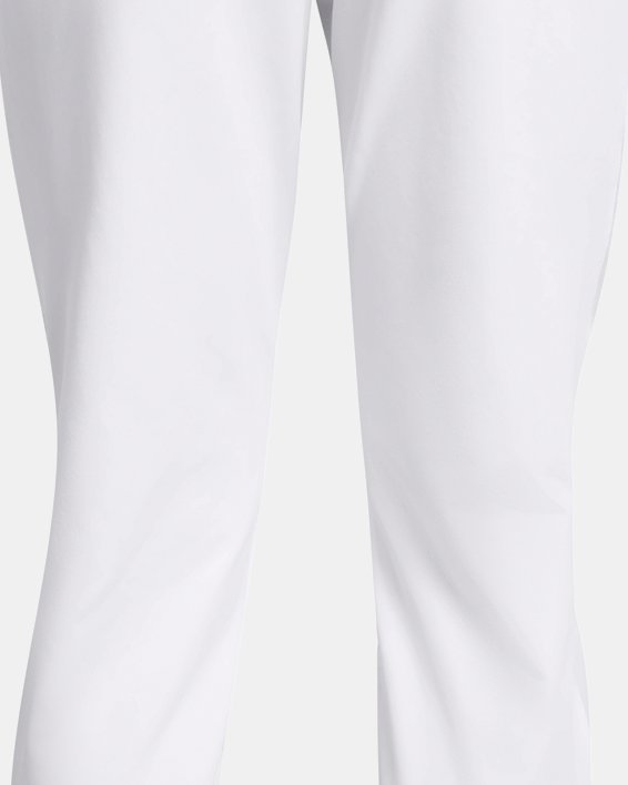 Women's UA Drive Pants, White, pdpMainDesktop image number 5