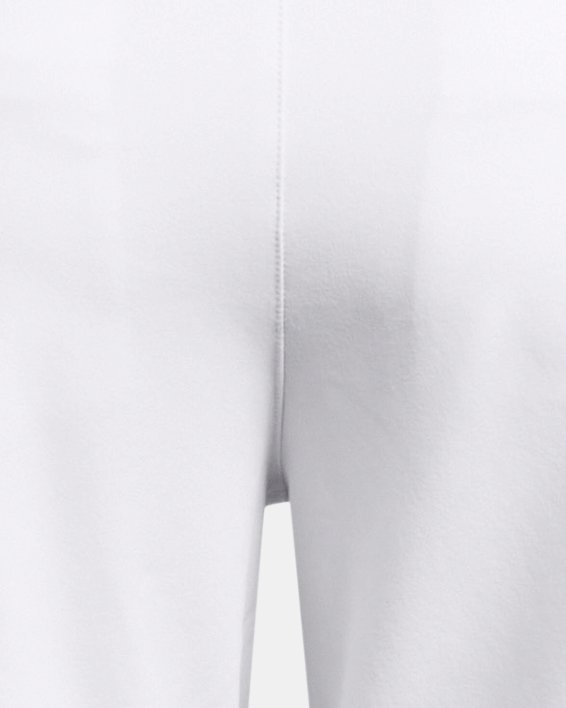 Shorts UA Drive de 18 cm para mujer, White, pdpMainDesktop image number 5