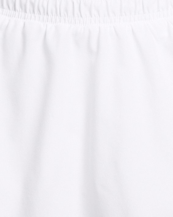 Jupe-short UA Flex Woven pour femme, White, pdpMainDesktop image number 4