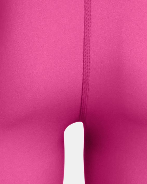 Women's HeatGear® 8" Shorts, Pink, pdpMainDesktop image number 5