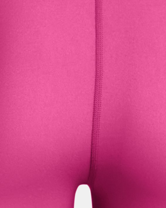 Shorts HeatGear® Middy para mujer, Pink, pdpMainDesktop image number 4
