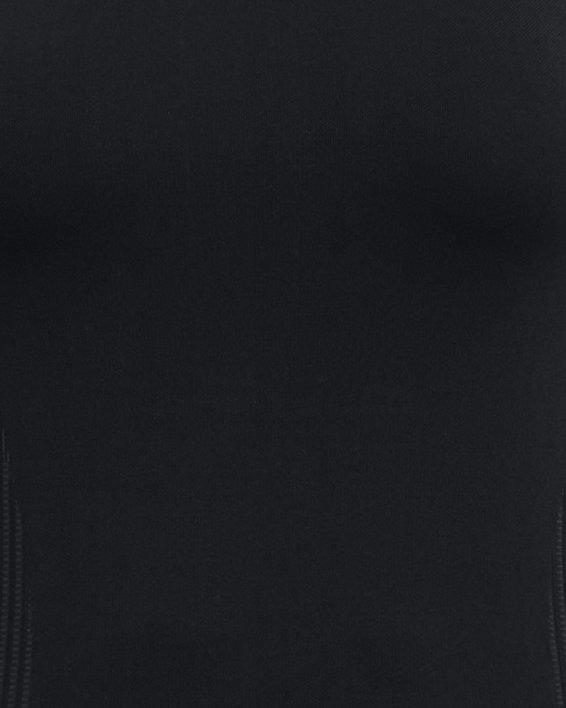 Under Armor UA Women's Vanish Seamless Cropped Gray Black 1318046