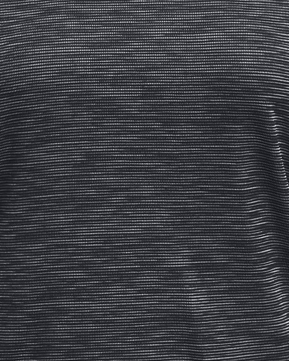 เสื้อแขนสั้น UA Tech™ Textured สำหรับผู้หญิง in Black image number 3