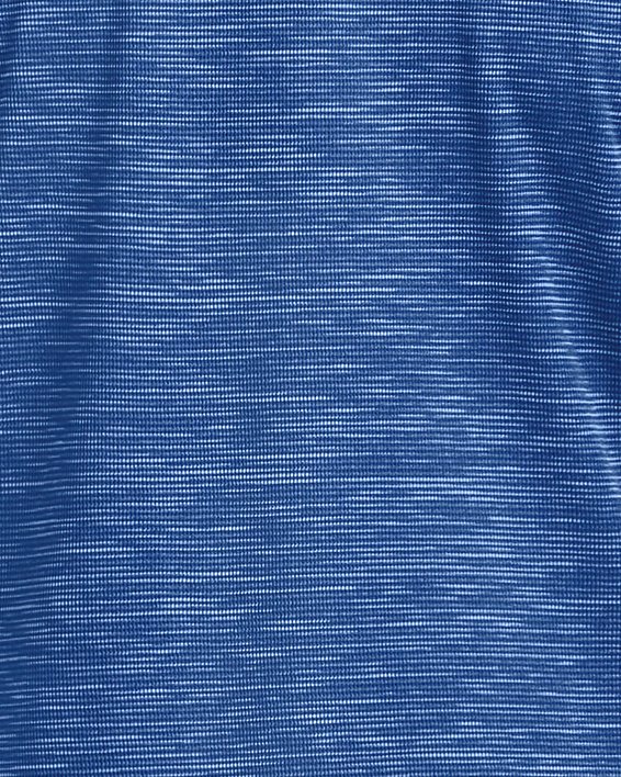 Women's UA Tech™ Textured Short Sleeve, Blue, pdpMainDesktop image number 3