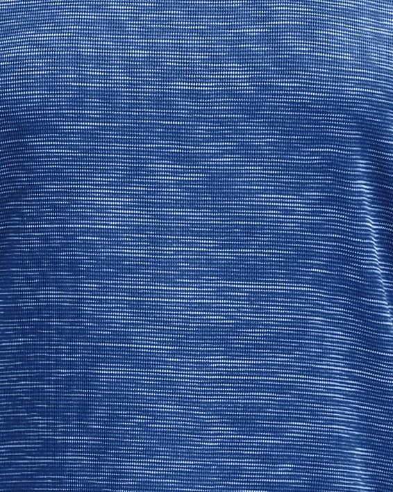 Women's UA Tech™ Textured Short Sleeve, Blue, pdpMainDesktop image number 2
