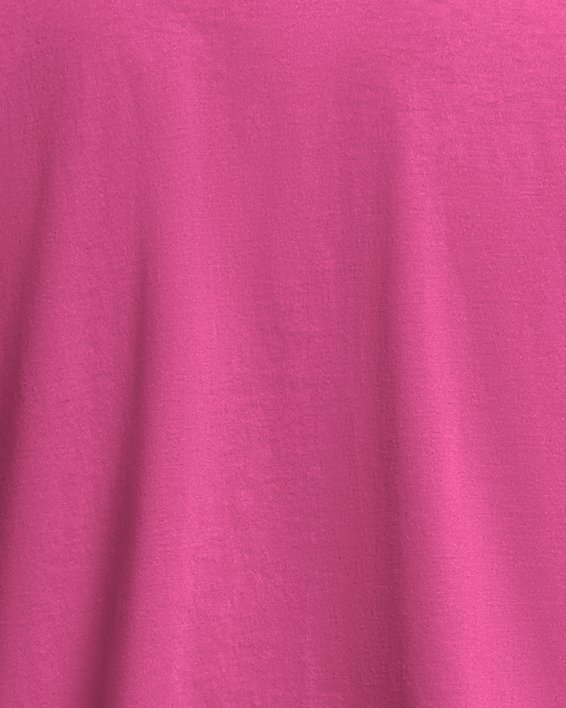 Damesshirt UA Campus Boxy Crop met korte mouwen, Pink, pdpMainDesktop image number 4