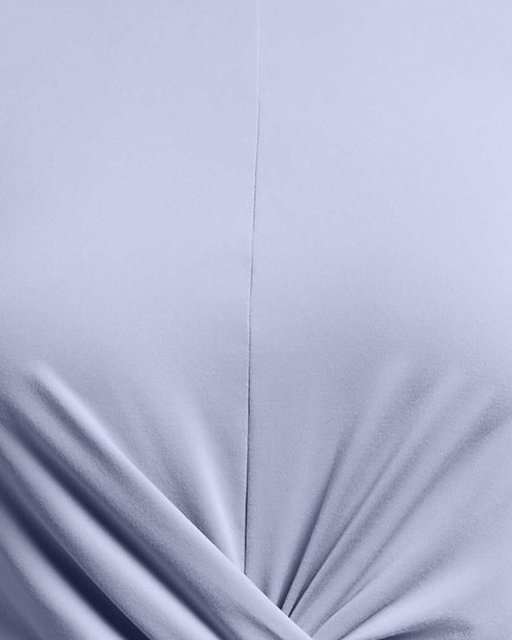 Women's UA Motion Crossover Crop Short Sleeve, Purple, pdpMainDesktop image number 2