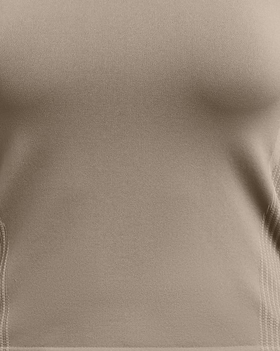 Women's UA Vanish Elite Seamless Long Sleeve, Brown, pdpMainDesktop image number 4