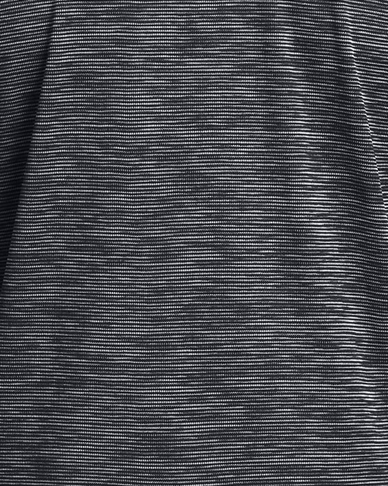 Damesshirt UA Tech™ Textured met korte rits, Black, pdpMainDesktop image number 4