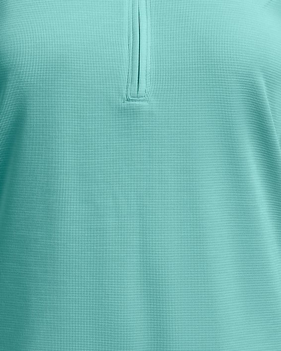 Women's UA Tech™ Textured ½ Zip, Green, pdpMainDesktop image number 3
